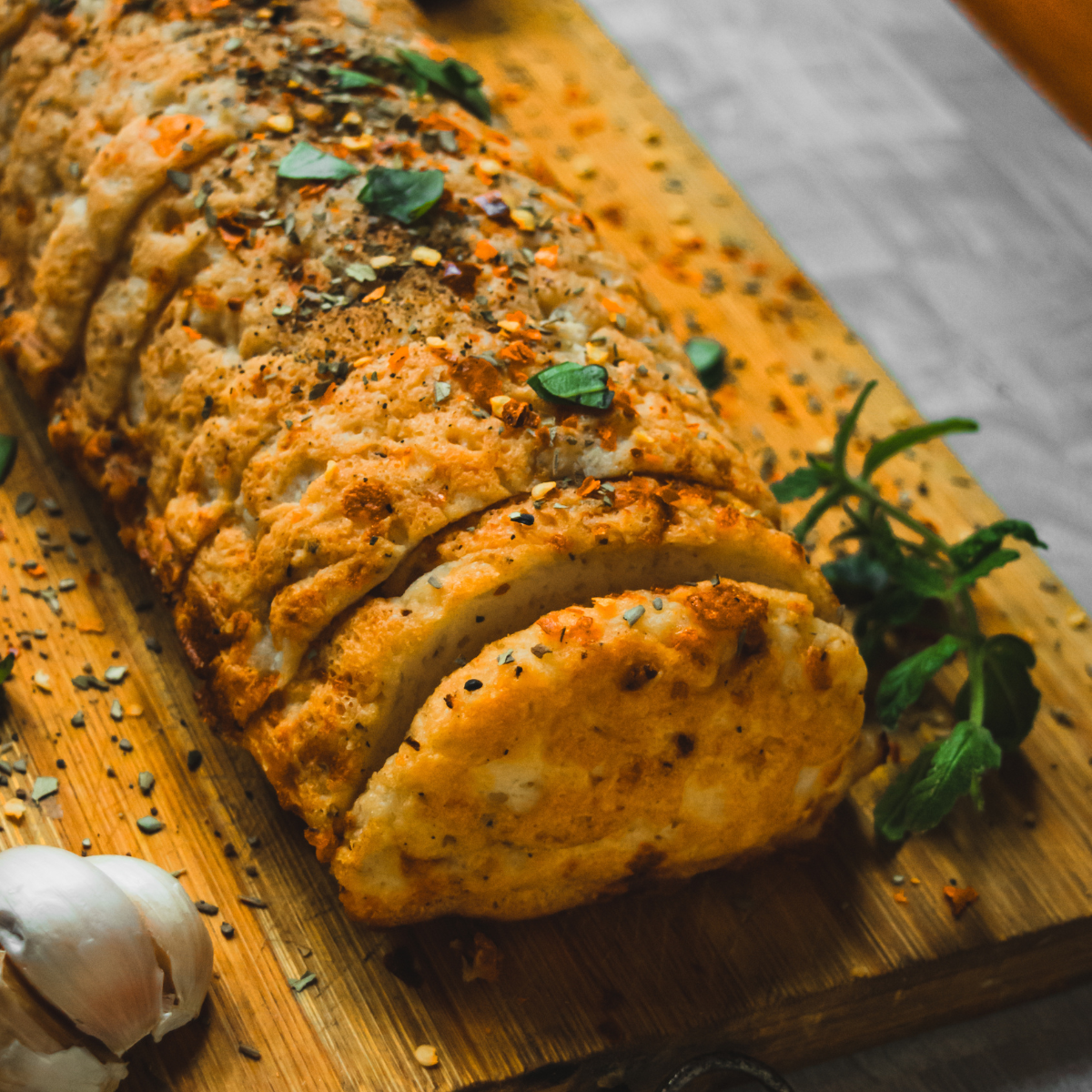 Stuffed Garlic Bread